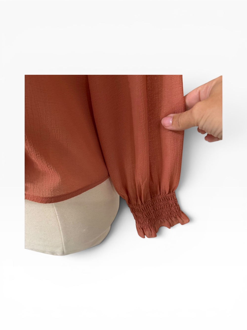 Sezane Ruffled Gasby Blouse - Picture 7 of 14